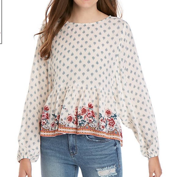 Jolt Tops - New Jolt Babydoll Top Juniors Medium